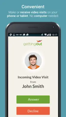 GettingOut Visits android App screenshot 0